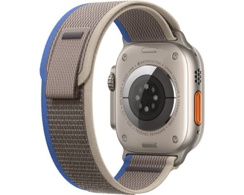 Apple Watch Ultra GPS + Cellular, 49mm Titanium Case with Blue Gray Trail Loop (Medium/Large)