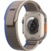 Apple Watch Ultra GPS + Cellular, 49mm Titanium Case with Blue Gray Trail Loop (Medium/Large)