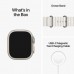 Apple Watch Ultra GPS + Cellular, 49mm Titanium Case with White Ocean Band