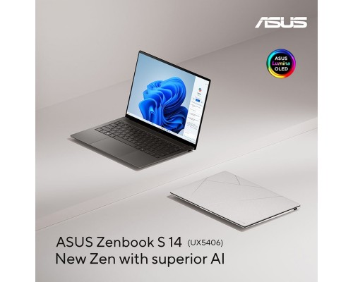 ASUS Zenbook S 14 OLED (2024) Zumaia Grey