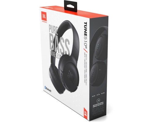 JBL T510BTBLKEU Wireless On-Ear Headphones Black