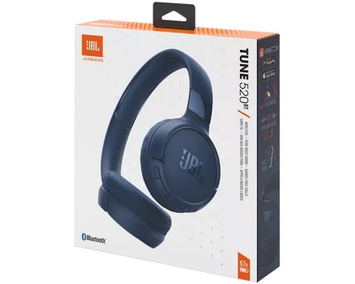 JBL TUNE 520BTBLU Wireless On Ear Headphones Blue