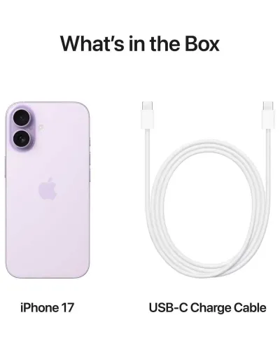Apple iPhone 17 (256GB) – Lavender Middle East Version with FaceTime