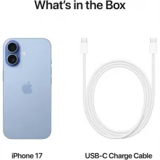Apple iPhone 17 (256GB) – Mist Blue Middle East Version with FaceTime