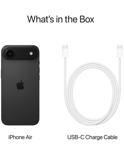 Apple iPhone Air (512GB) – Space Black Middle East Version with FaceTime