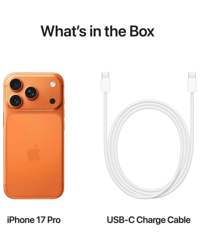 Apple iPhone 17 Pro (256GB) – Cosmic Orange Middle East Version with FaceTime