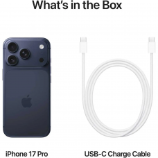 Apple iPhone 17 Pro (1TB) – Deep Blue Middle East Version with FaceTime