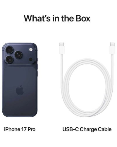 Apple iPhone 17 Pro (256GB) – Deep Blue Middle East Version with FaceTime