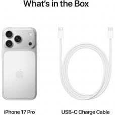 Apple iPhone 17 Pro (1TB) – Silver Middle East Version with FaceTime