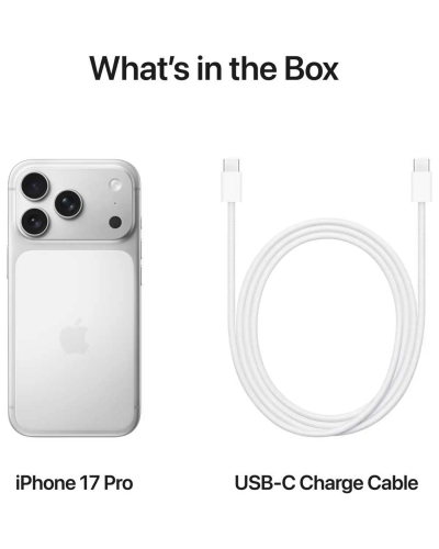 Apple iPhone 17 Pro (1TB) – Silver Middle East Version with FaceTime