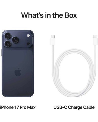 Apple iPhone 17 Pro Max (256GB) – Deep Blue Middle East Version with FaceTime