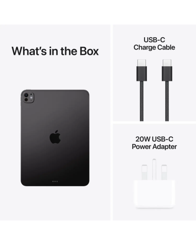 iPad Pro 11-inch M5 (2025) Wi-Fi 1TB with nano-texture glass – Space Black with FaceTime Middle East Version